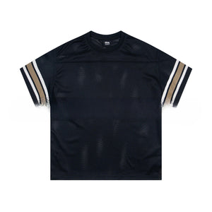 Sports Jersey - Letter Print Short Sleeve Top - MRC STORET-ShirtsMy StoreSports Jersey - Letter Print Short Sleeve Top My Store  35.66MRC STORECJYH241438074VEXC6942 BlackL