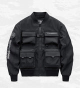 Spring Pilot Jacket – Men's Korean - Style Polyester Jacket - MRC STOREJacketsMy StoreSpring Pilot Jacket – Men's Korean - Style Polyester Jacket - MRC STOREMRC STORECJPK169033504DWBlack2XL