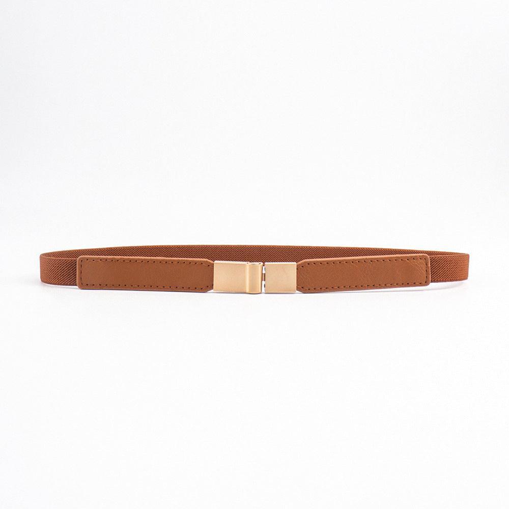 Square Buckle Belt for Women – Stylish Canvas Waist Seal for Skirts and More - MRC STOREAccessoriesMy StoreSquare Buckle Belt for Women – Stylish Canvas Waist Seal for Skirts and More - MRC STOREMRC STORECJYD208826404DWLight Brown60to80cm