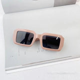 Square Fashion Couple Sunglasses - MRC STOREAccessoriesMy StoreSquare Fashion Couple Sunglasses - MRC STOREMRC STORECJCF204403005EVPink Frame Black And Grey Lens