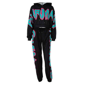 Stylish Hooded Shirt and Pants Suit - MRC STOREHoodieMy StoreStylish Hooded Shirt and Pants SuitMRC STORECJTZ161040203CXBlackL