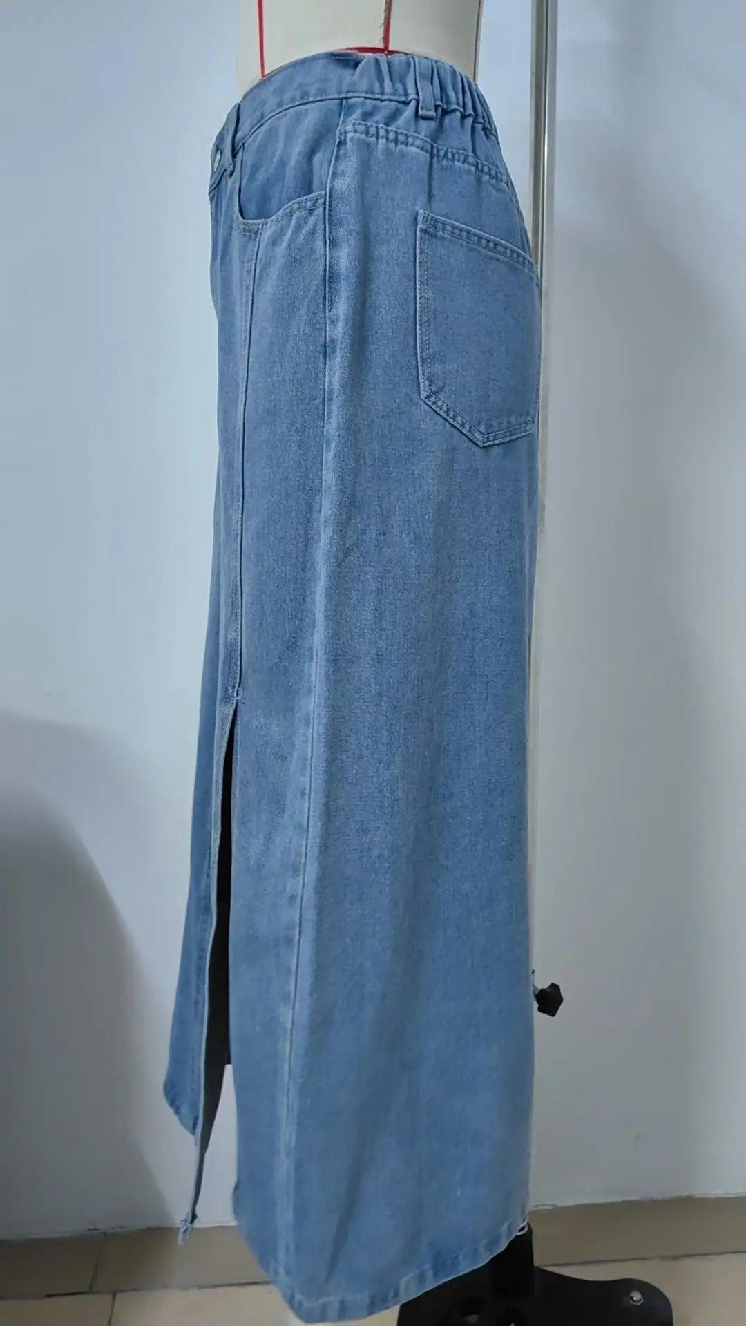 Summer Denim Skirt - MRC STOREbottomsMy StoreSummer Denim Skirt - MRC STOREMRC STORECJQZ207867503CXBlueL