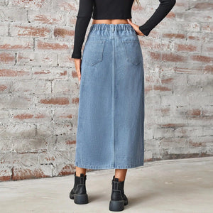 Summer Denim Skirt - MRC STOREbottomsMy StoreSummer Denim Skirt - MRC STOREMRC STORECJQZ207867503CXBlueL
