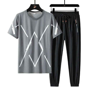 Summer Silk Sports Suit - MRC STOREsports suitMy StoreSummer Silk Sports SuitMRC STORECJTW199248917QJGray5XL