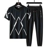 Summer Silk Sports Suit - MRC STOREsports suitMy StoreSummer Silk Sports SuitMRC STORECJTW199248927AZBlack5XL