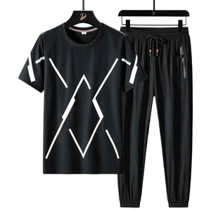 Summer Silk Sports Suit - MRC STOREsports suitMy StoreSummer Silk Sports SuitMRC STORECJTW199248927AZBlack5XL