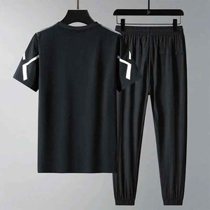 Summer Silk Sports Suit - MRC STOREsports suitMy StoreSummer Silk Sports SuitMRC STORECJTW199248927AZBlack5XL