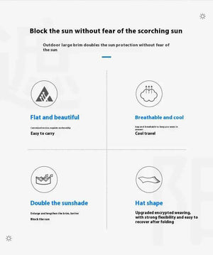 Summer Sun Protection Hat - MRC STOREAccessoriesMy StoreSummer Sun Protection HatMRC STORECJBQ206359402BYNavy Blue