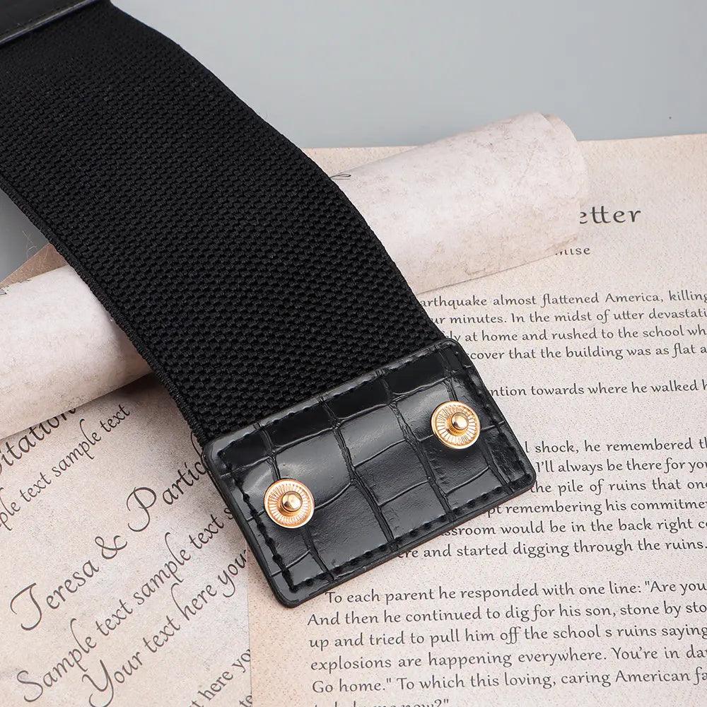 The New Gold Black Wide Belt Decoration - MRC STOREAccessoriesMy StoreThe New Gold Black Wide Belt Decoration - MRC STOREMRC STORECJYD1611009-BLACKBLACK