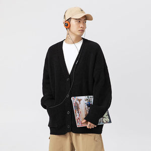 Thick Needle Heavy Texture Cardigan Sweater – Street Fashion for Autumn and Winter - MRC STORETopMy StoreThick Needle Heavy Texture Cardigan Sweater – Street Fashion for Autumn and Winter - MRC STOREMRC STORECJYD217743206FUBlack3XL