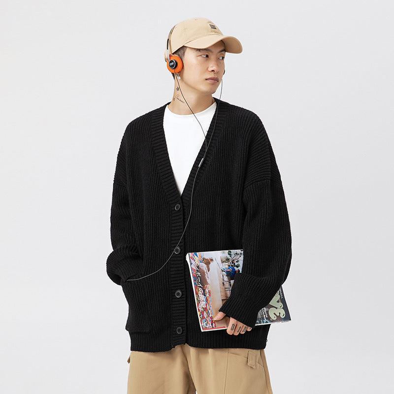 Thick Needle Heavy Texture Cardigan Sweater – Street Fashion for Autumn and Winter - MRC STORETopMy StoreThick Needle Heavy Texture Cardigan Sweater – Street Fashion for Autumn and Winter - MRC STOREMRC STORECJYD217743206FUBlack3XL