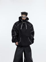 Three Dimensional Fleece Pullover Hoodie - MRC STORETopMy StoreThree Dimensional Fleece Pullover Hoodie - MRC STOREMRC STORECJWY192077402BYBlackL