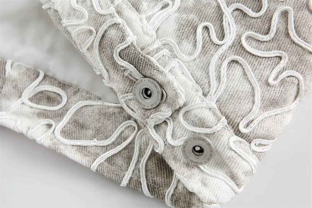 Tie Dye Gradient Street Jacket - MRC STOREtopMy StoreTie Dye Gradient Street JacketMRC STORECJXZ209511602BYGray WhiteL