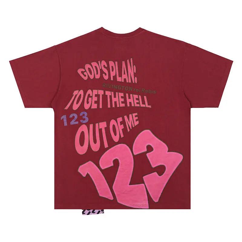 Trendy Fried Street Casual T-Shirt - MRC STORETopMy StoreTrendy Fried Street Casual T-Shirt - MRC STOREMRC STORECJYH151470004DWRedL