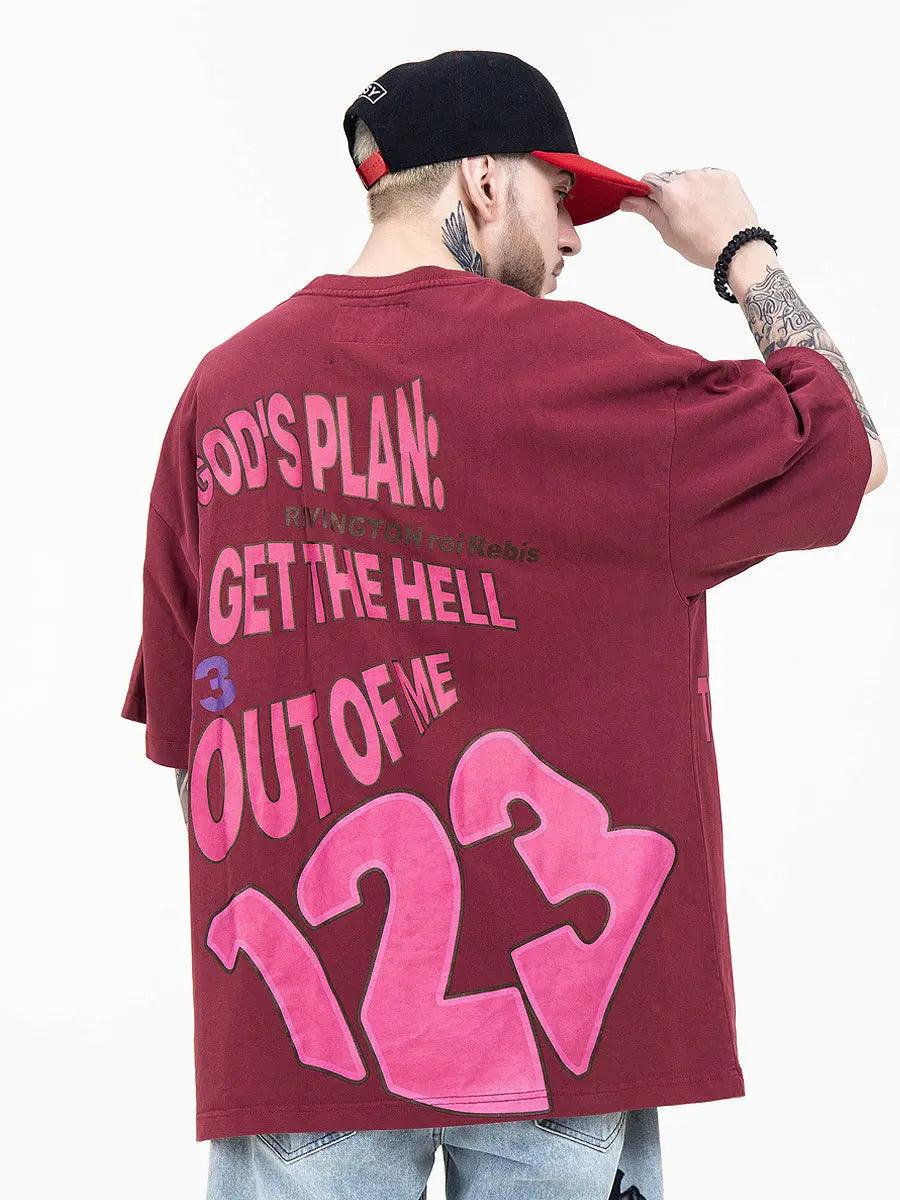 Trendy Fried Street Casual T-Shirt - MRC STORETopMy StoreTrendy Fried Street Casual T-Shirt - MRC STOREMRC STORECJYH151470004DWRedL