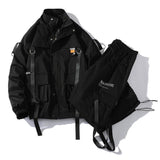 Trendy Plus Size Stand Collar Jacket Suit Set - Modern Elegance - MRC STOREsetMy StoreTrendy Plus Size Stand Collar Jacket Suit Set - Modern Elegance - MRC STOREMRC STORECJXZ160037804DWBlack2XL