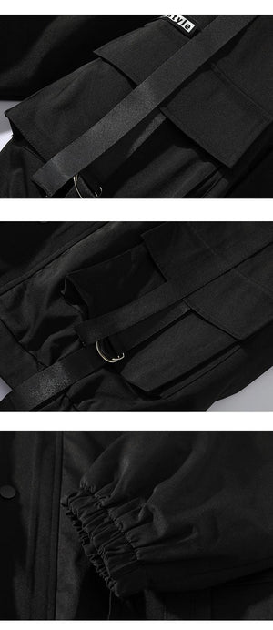 Trendy Plus Size Stand Collar Jacket Suit Set - Modern Elegance - MRC STOREsetMy StoreTrendy Plus Size Stand Collar Jacket Suit Set - Modern Elegance - MRC STOREMRC STORECJXZ160037804DWBlack2XL