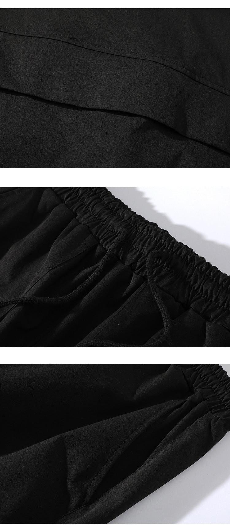 Trendy Plus Size Stand Collar Jacket Suit Set - Modern Elegance - MRC STOREsetMy StoreTrendy Plus Size Stand Collar Jacket Suit Set - Modern Elegance - MRC STOREMRC STORECJXZ160037804DWBlack2XL