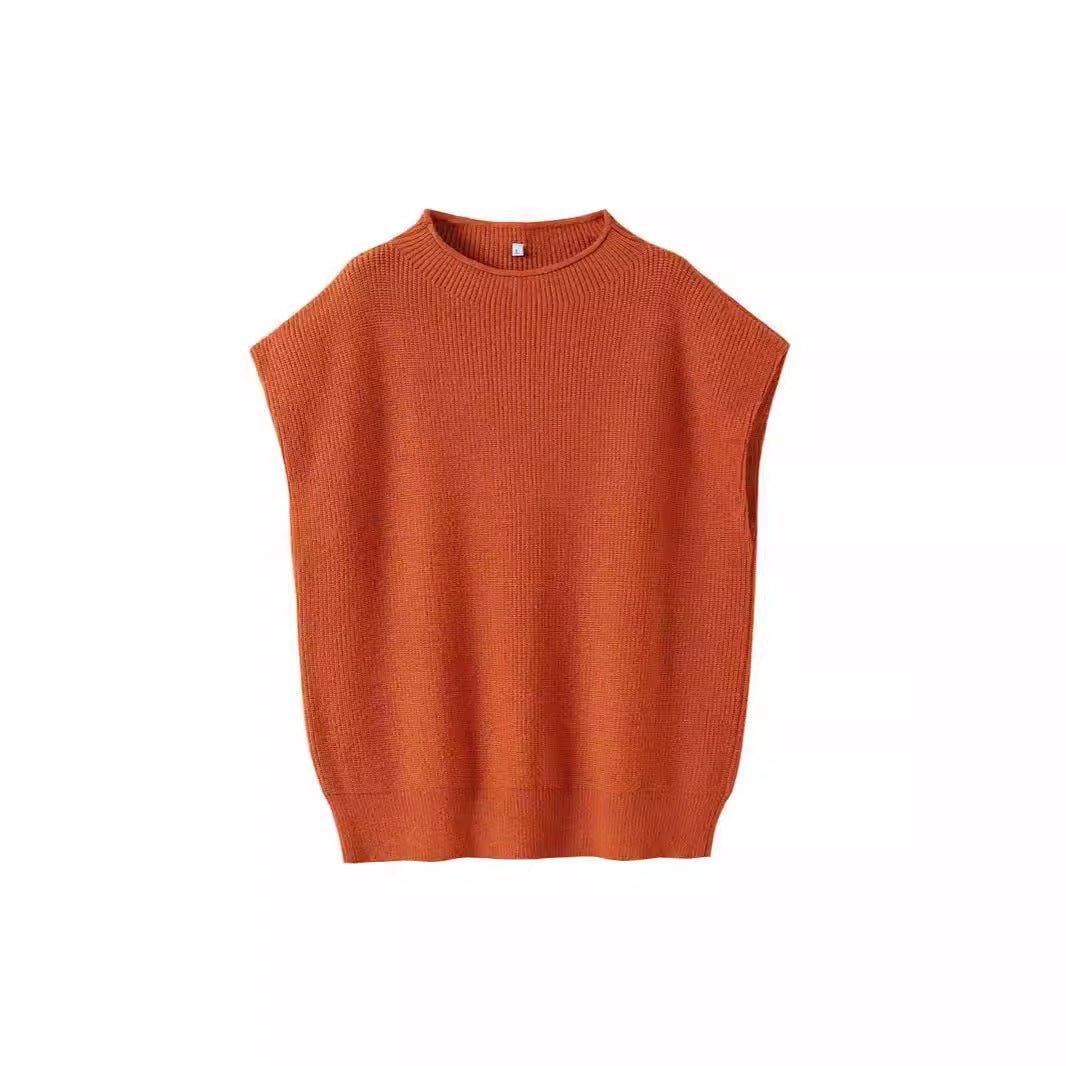 Turtleneck Vest Sweater – Abstract Pattern - MRC STORESweaters & HoodiesMy StoreWomen's Turtleneck Vest Sweater – Abstract Pattern Pullover in Versatile Colors - MRC STOREMRC STORECJMY227267235IRArmy GreenL