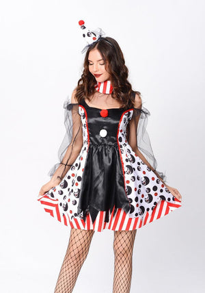 Twisted Clown Adult Halloween Costume for Women - Spandex Lycra Fabric - MRC STOREHalloweenMy StoreTwisted Clown Adult Halloween Costume for Women - Spandex Lycra Fabric - MRC STOREMRC STORECJJJJRHD01544-Skirt-LSkirtL