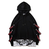 Two - Piece Hooded Sweater with Ribbon Belt – Unisex Youth Fashion - MRC STOREHoodieMy StoreTwo - Piece Hooded Sweater with Ribbon Belt – Unisex Youth Fashion - MRC STOREMRC STORECJNSWTWY00451-Black-LBlackL