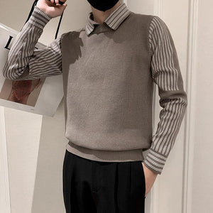 Two Piece Slim Fit Knitted Sweater Set – Stylish & Versatile - MRC STORESweaters & HoodiesMy StoreTwo Piece Slim Fit Knitted Sweater Set – Stylish & Versatile - MRC STOREMRC STORECJYD223559012LOBrownL