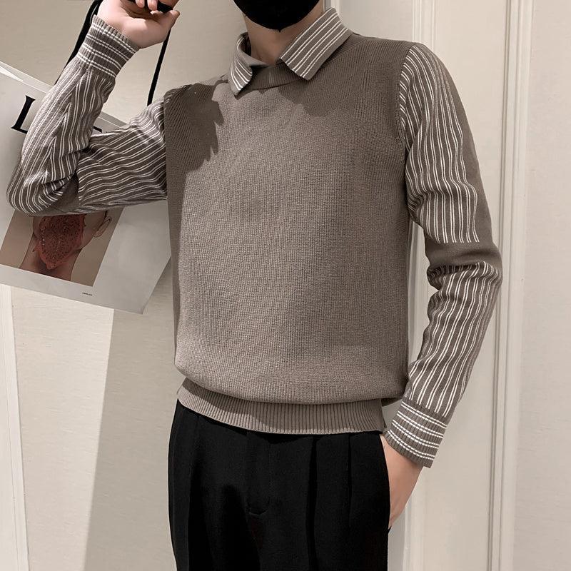 Two Piece Slim Fit Knitted Sweater Set – Stylish & Versatile - MRC STORESweaters & HoodiesMy StoreTwo Piece Slim Fit Knitted Sweater Set – Stylish & Versatile - MRC STOREMRC STORECJYD223559012LOBrownL