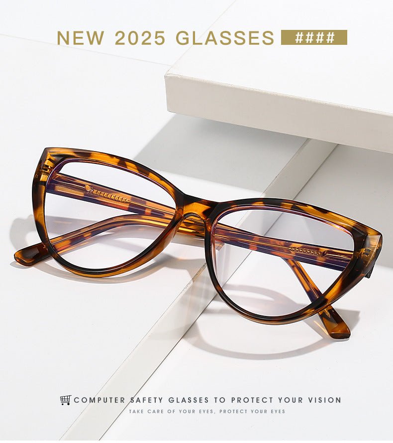 Unisex Cat Eye Glasses - Anti - Blue Retro Fit - MRC STOREAccessoriesMy StoreUnisex Cat Eye Glasses - Anti - Blue Retro Fit My Store MRC STORECJYD234950402BYTwo Leopard Print Middle BlackTransparent