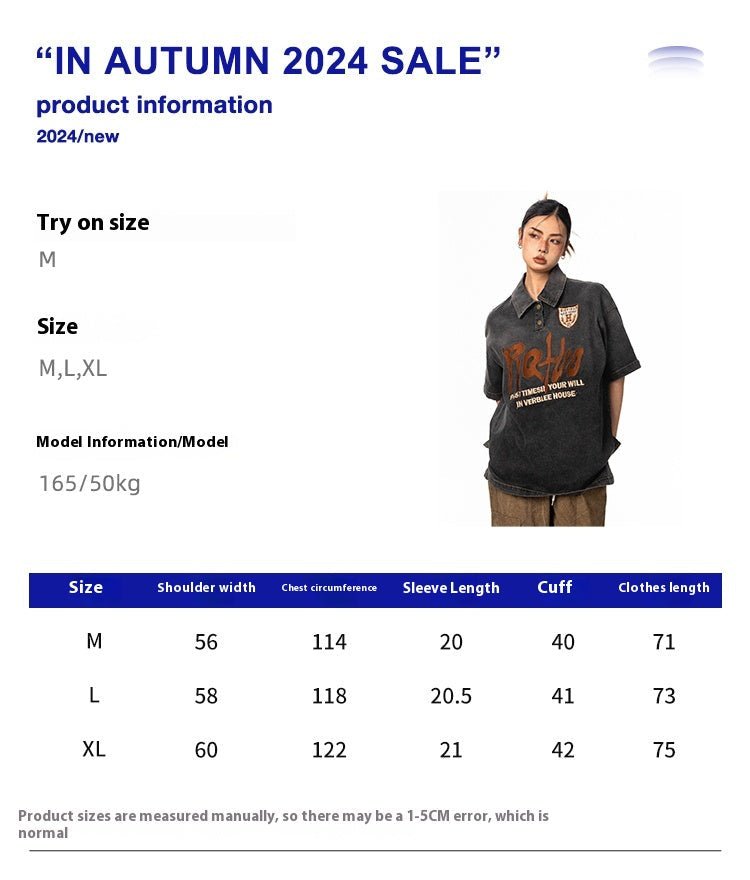 Unisex Denim T-Shirt - Retro Loose Short Sleeve - MRC STORET-ShirtsMy StoreUnisex Denim Shirt - Retro Loose Short Sleeve My Store MRC STORECJDS234464605EVBlueL