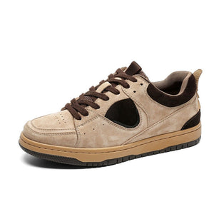 Unisex Platform Casual Sneakers - MRC STOREShoesMRC STOREBeige sneaker with brown laces on a white backgroundMRC STORECJNS246386501AZKhakiMen's Shoes 38