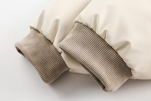 Unisex PU Stitching Cotton - Padded Jacket - MRC STOREJacketsMy StoreUnisex PU Stitching Cotton - Padded Jacket My Store MRC STORECJPK249059902BYBeigeL