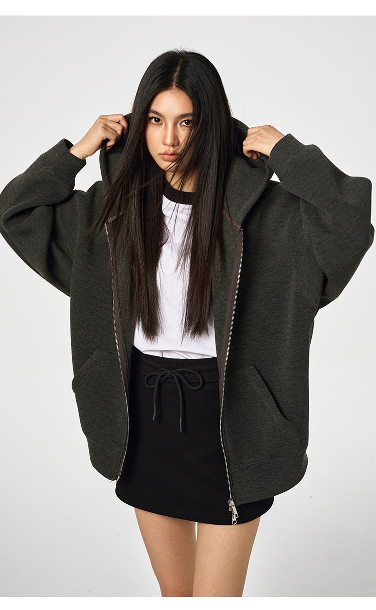 Unisex Retro Hoodie - Loose Solid Color - MRC STOREHoodieMy StoreUnisex Retro Hoodie - Loose Solid Color My Store MRC STORECJWY236530128BYNavy BlueL