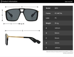 Unisex Retro Sunglasses - Double Square Style - MRC STOREsunglassMy StoreUnisex Retro Sunglasses - Double Square Style My Store MRC STORECJCF242843906FUC6