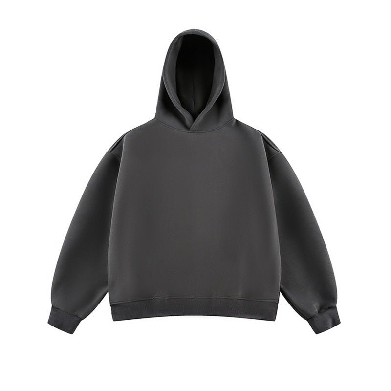Unisex Short Wide Fleece Hooded Sweatshirt - MRC STOREHoodieMRC STOREUnisex Short Wide Fleece Hooded Sweatshirt MRC STORE  80.00MRC STORECJWY259533122VEDark GrayL