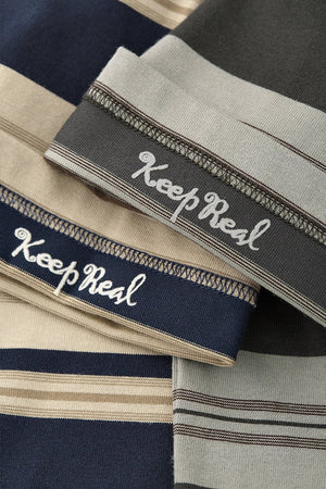 Unisex Striped T-Shirt - Loose Pocket Style - MRC STOREShortsMy StoreUnisex Striped T-Shirt - Loose Pocket Style My Store MRC STORECJYH233225702BYApricotL