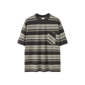 Unisex Striped T-Shirt - Loose Pocket Style - MRC STOREShortsMy StoreUnisex Striped T-Shirt - Loose Pocket Style My Store  25.70MRC STORECJYH233225702BYApricotL