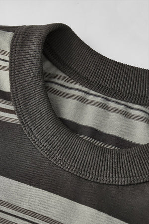 Unisex Striped T-Shirt - Loose Pocket Style - MRC STOREShortsMy StoreUnisex Striped T-Shirt - Loose Pocket Style My Store MRC STORECJYH233225702BYApricotL