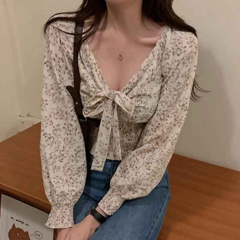 V Neck Chiffon Blouse - MRC STOREtopMy StoreV Neck Chiffon BlouseMRC STORECJNSSYCS06984-ApricotApricot