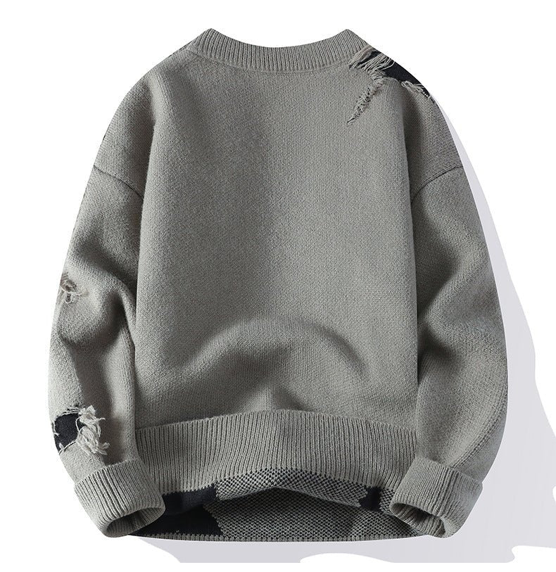 Vintage Casual Loose Sweater - MRC STOREsweaterMRC STOREVintage Casual Loose Sweater MRC STORE MRC STORECJYD254920116PKGreen2XL