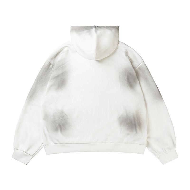 Vintage Cross Letter Printed Distressed Hooded Sweater - Men's Pullover Hoodie - MRC STOREHoodieMy StoreVintage Cross Letter Printed Distressed Hooded Sweater - Men's Pullover Hoodie - MRC STOREMRC STORECJWY214599802BYWhiteL