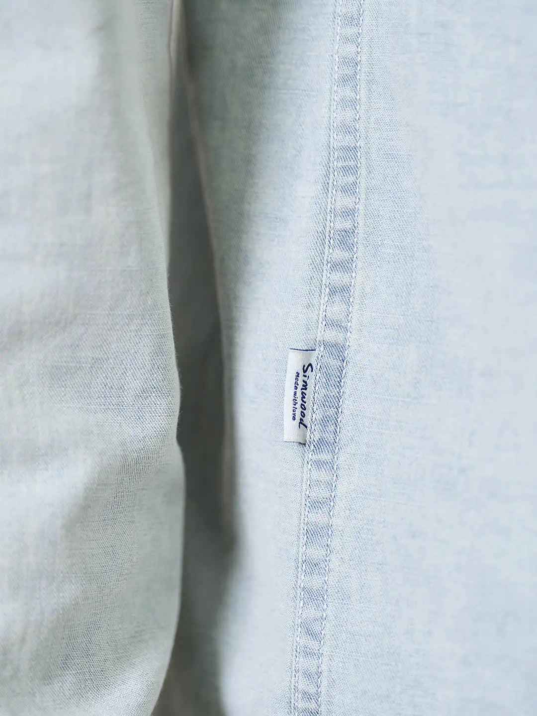 Vintage Embroidered Denim Shirt - MRC STORETopMy StoreVintage Embroidered Denim Shirt - MRC STOREMRC STORECJDS158001804DWLight Blue2XL