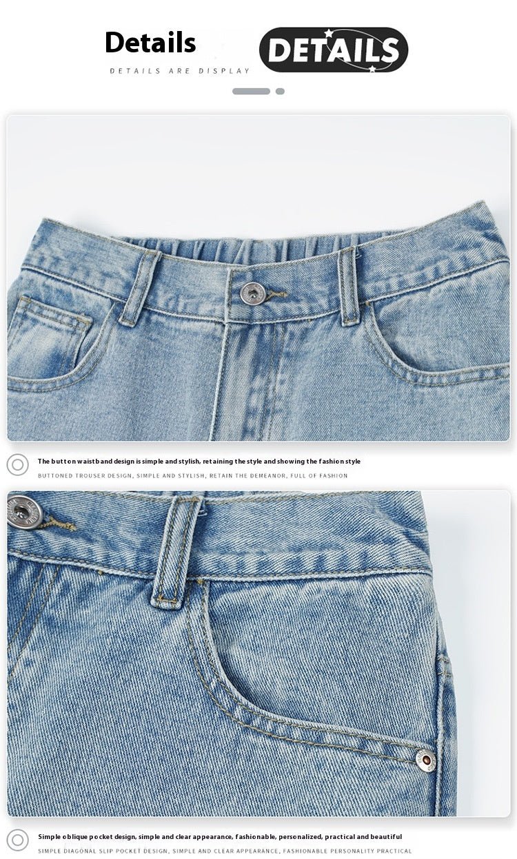 Vintage Jeans Men's Loose Straight Washed Wide Leg – Light Blue Denim Trousers - MRC STOREjeansMy StoreVintage Jeans Men's Loose Straight Washed Wide Leg – Light Blue Denim TrousersMRC STORECJXX224147705EVLight Blue2XL