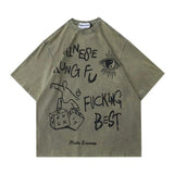 Washed Vintage Fashion T-Shirt - MRC STORETopMy StoreWashed Vintage Fashion T-Shirt - MRC STOREMRC STORECJDS167181108HSBrown2XL