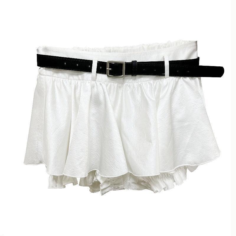 White Ruffled Short Skirt – Flouncy Design - MRC STOREbottomMy StoreWhite Versatile Ruffled Short Summer Skirt - Flouncy Anti - Exposure Design - MRC STOREMRC STORECJQZ220292003CXWhiteL