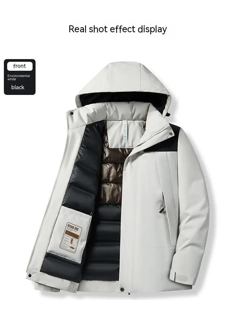 Winter Thermal Shell Jacket - MRC STORETopMy StoreWinter Thermal Shell Jacket - MRC STOREMRC STORECJYD196657205EVGreen White2XL