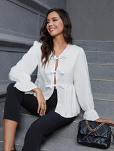 Women's casual top 100% Polyester - MRC STORETopMy StoreWomen's casual top 100% Polyester - MRC STOREMRC STORECJQB210848003CXWhiteL