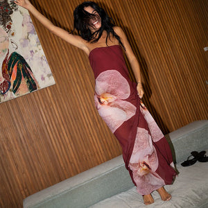 Women’s Chiffon Dress - Off - Shoulder Tube Long - MRC STOREDressMy StoreWomen’s Chiffon Dress - Off - Shoulder Tube Long My Store MRC STORECJLY242020103CXBlueL