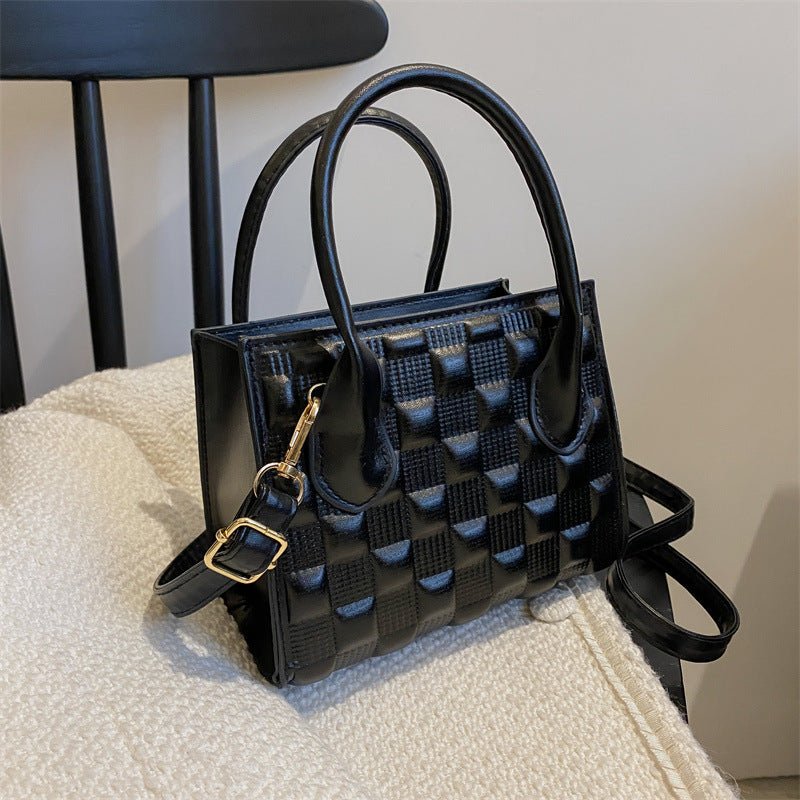 Women’s Crossbody Bag - Retro Square Checkered - MRC STOREAccessoriesMy StoreWomen’s Crossbody Bag - Retro Square Checkered My Store  21.51MRC STORECJNS235563605EVBlack
