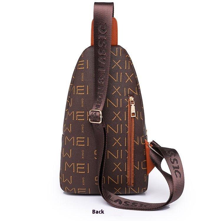 Women’s Crossbody Chest Bag - Fashion Letters PU - MRC STOREAccessoriesMy StoreWomen's Chest Bag with Fashion Letters – New Printed Crossbody Bag for Daily Use - MRC STOREMRC STORECJYD227342401AZWhite