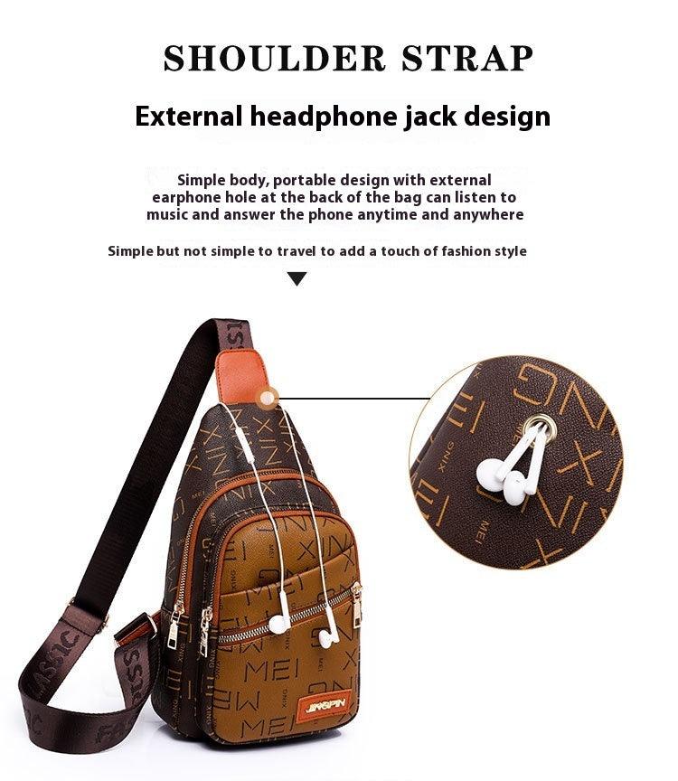 Women’s Crossbody Chest Bag - Fashion Letters PU - MRC STOREAccessoriesMy StoreWomen's Chest Bag with Fashion Letters – New Printed Crossbody Bag for Daily Use - MRC STOREMRC STORECJYD227342401AZWhite